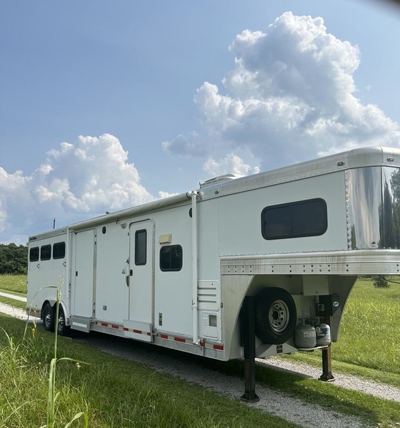 3 Horse 2010 Blue Ribbon Trailer W/LQ 